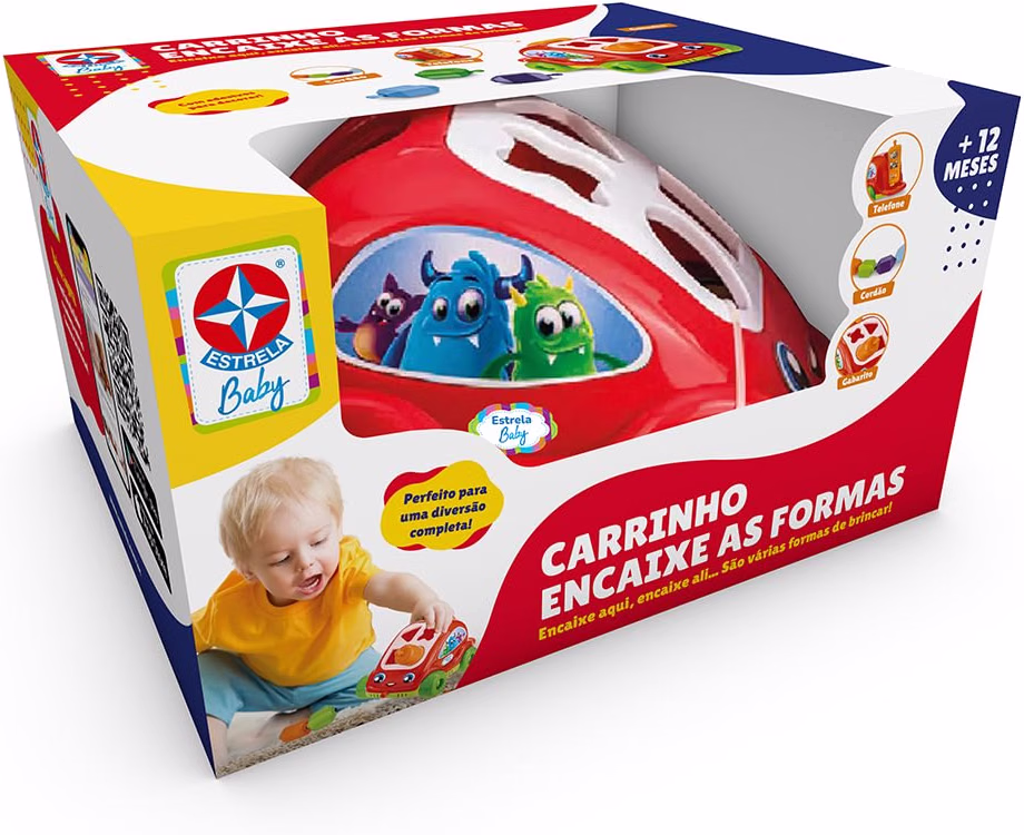 Foto de Carrinho Encaixe as Formas