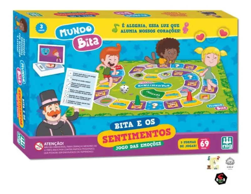 Foto de Jogo das Emoções — Bita e os Sentimentos