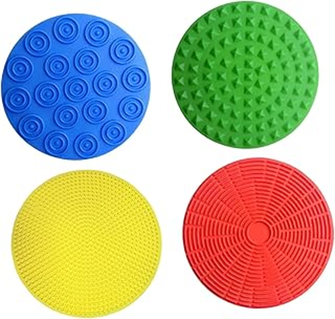 Discos sensoriais de textura — imagem real do produto
