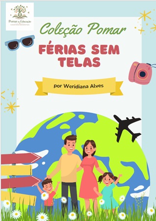 Capa do material Férias Sem Telas